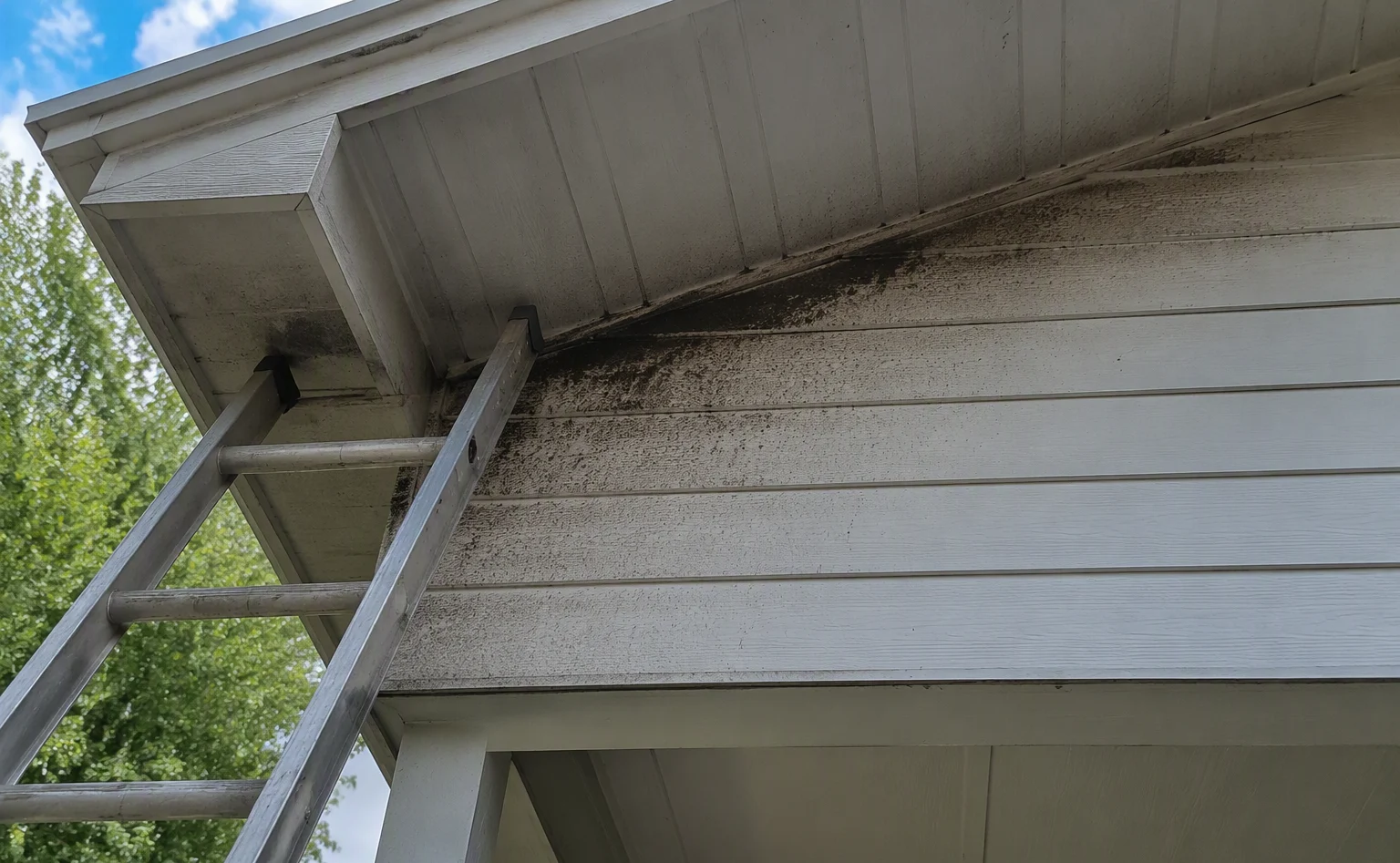 Humane bat removal and exclusion on a Baton Rouge home